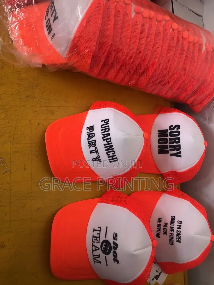 Tshirt Cap Print
