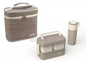 School Lunch Bag+box+waterbottle