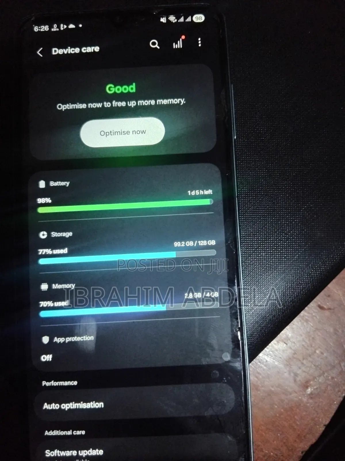 Samsung Galaxy A06 128 GB Blue