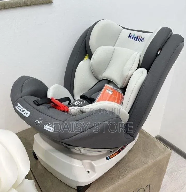 Kidilo 360° Rotatable ISOFIX የህፃናት መኪና ወንበር (0-36 Kg)