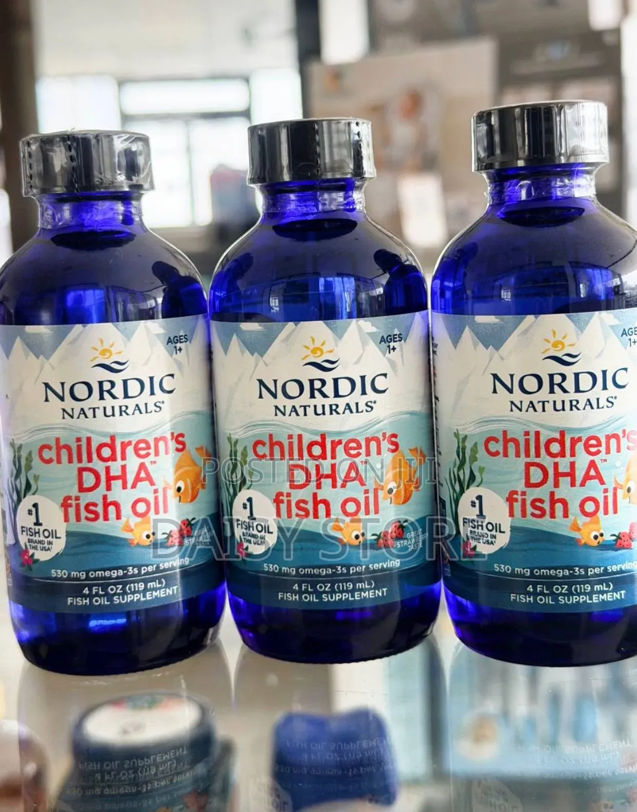 ለልጆች የአእምሮ እድገት የሚረዳ ኦሪጅናል Nordic Naturals Children's DHA Fish Oil!