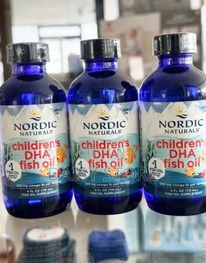 ለልጆች የአእምሮ እድገት የሚረዳ ኦሪጅናል Nordic Naturals Children's DHA Fish Oil!