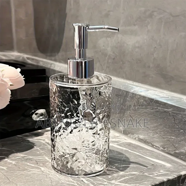 Acrylic Soap and Shampoo Dispenser