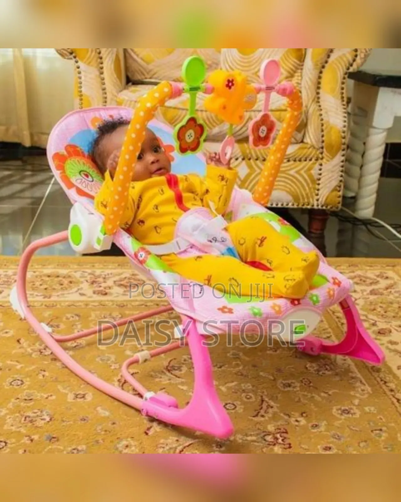3 በ 1 የሕፃናትና የልጆች መወዛወዣ ወንበር (3 in 1 Baby Rocker Seat)