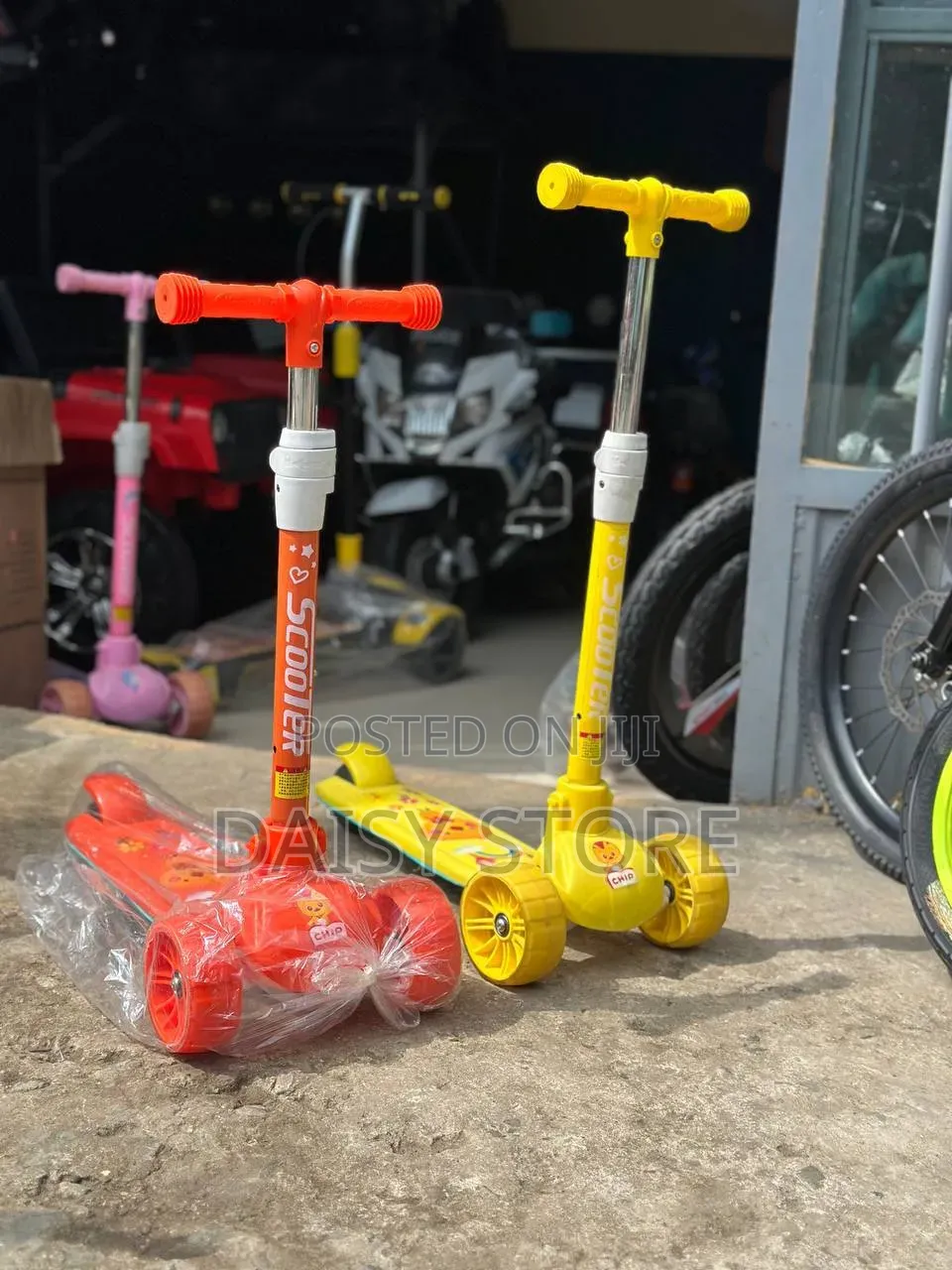 ለልጆች የሚሆን ማራኪ ባለ 3 እግር ስኩተር (Kids Scooter) - አዲስ