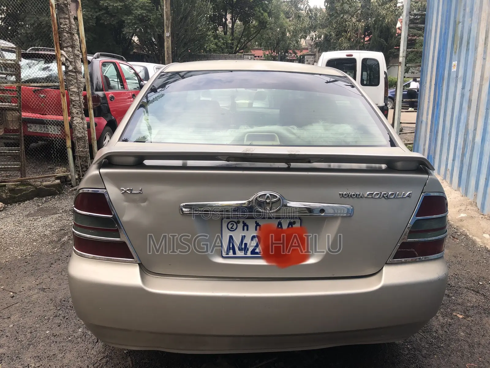 Toyota Corolla 2003 Gold