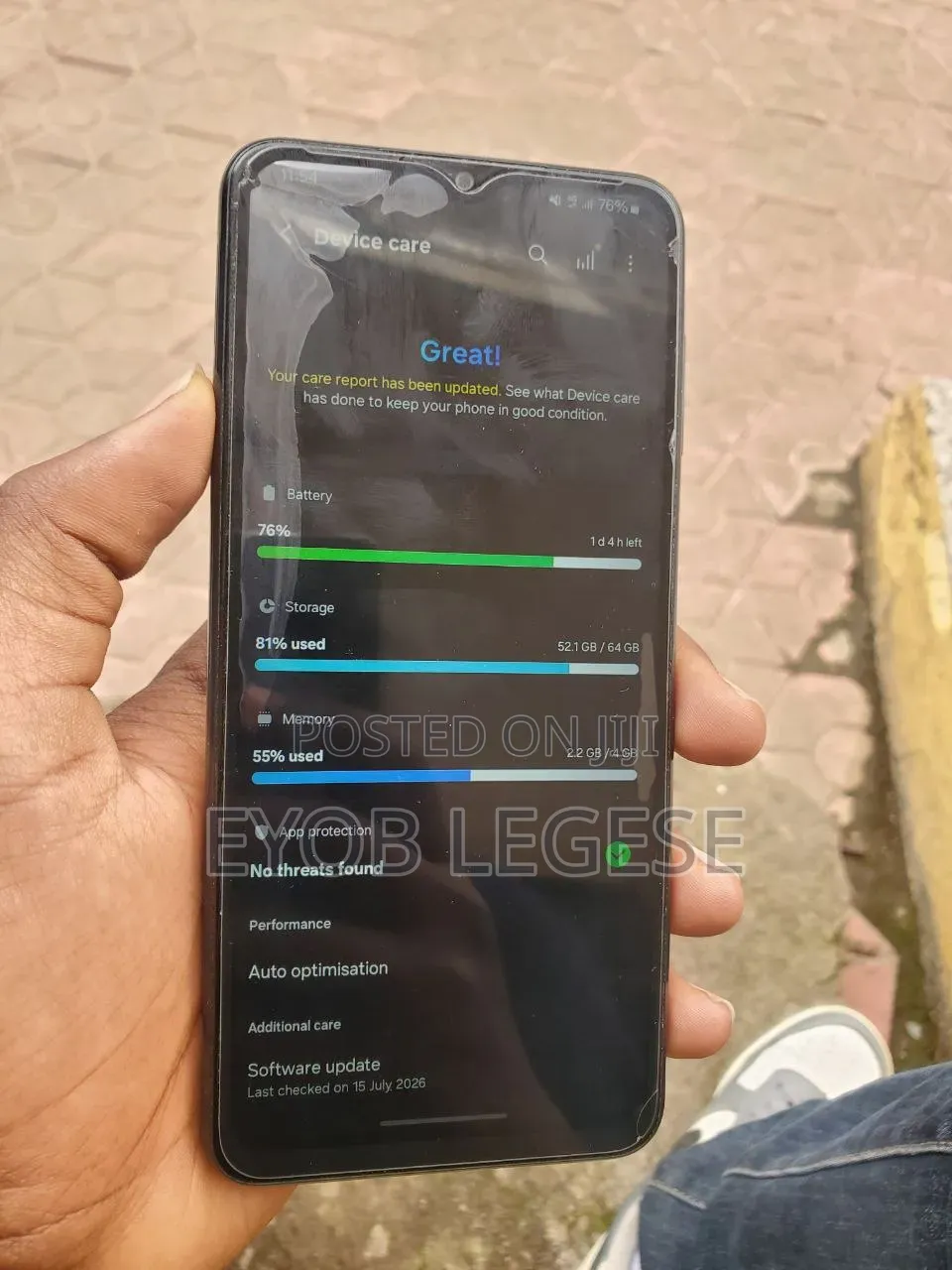 Samsung Galaxy A04 64 GB Blue