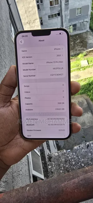 Apple iPhone 13 Pro Max 256 GB Gold