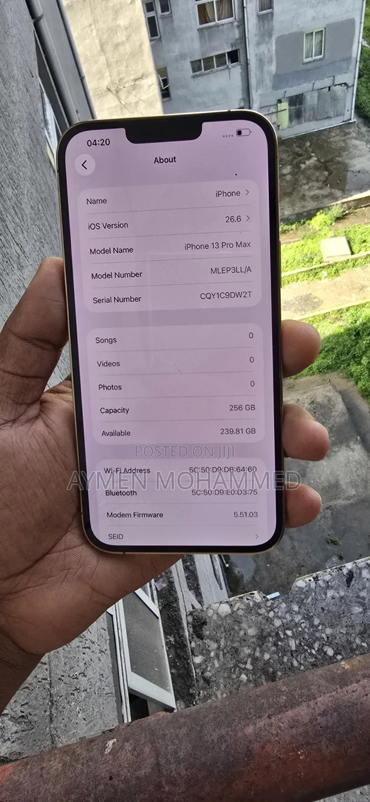 Apple iPhone 13 Pro Max 256 GB Gold