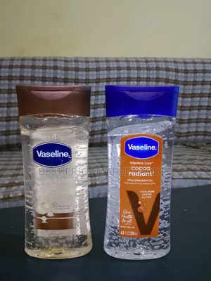 Vaseline Body Intensive Oil and Radiant Body Gel.