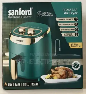 Sanford Air Fryer With 3.5-Liter Capacity and Powerful 1200W