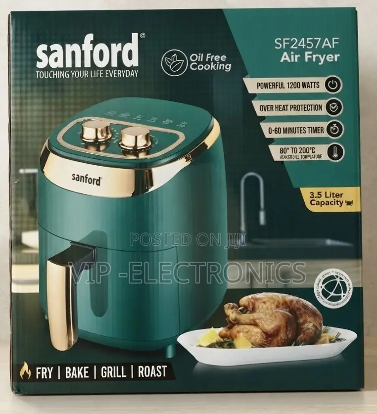 Sanford Air Fryer With 3.5-Liter Capacity and Powerful 1200W