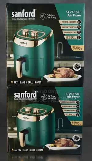 Sanford Air Fryer With 3.5-Liter Capacity and Powerful 1200W