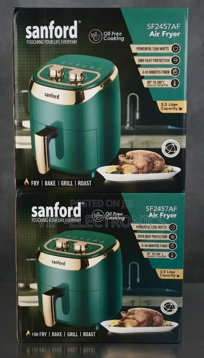 Sanford Air Fryer With 3.5-Liter Capacity and Powerful 1200W