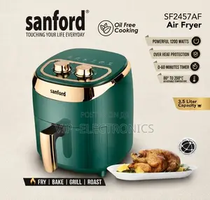 Sanford Air Fryer 3.5L – 1200W Healthier Oil-Free Cooking