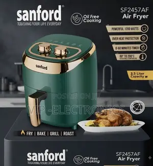 Sanford Air Fryer 3.5L – 1200W Healthier Oil-Free Cooking