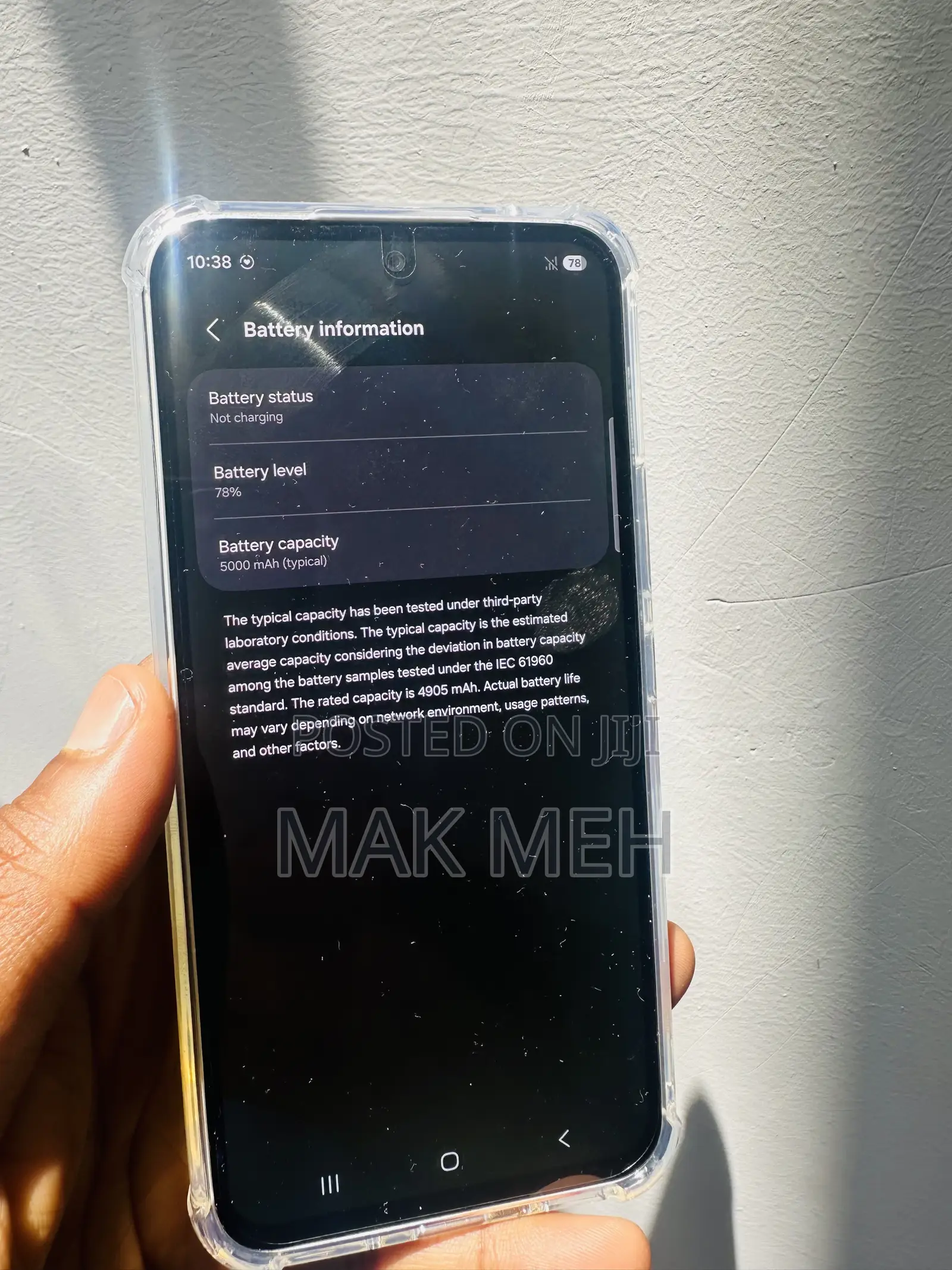 New Samsung Galaxy A54 5G 128 GB White