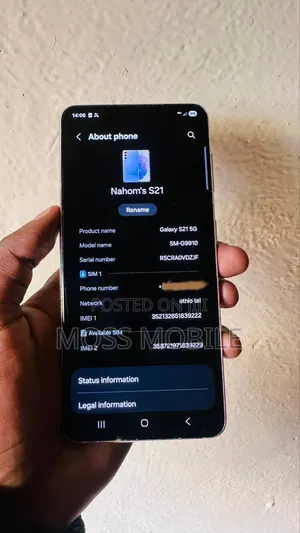 Samsung Galaxy S21 5G 128 GB Purple