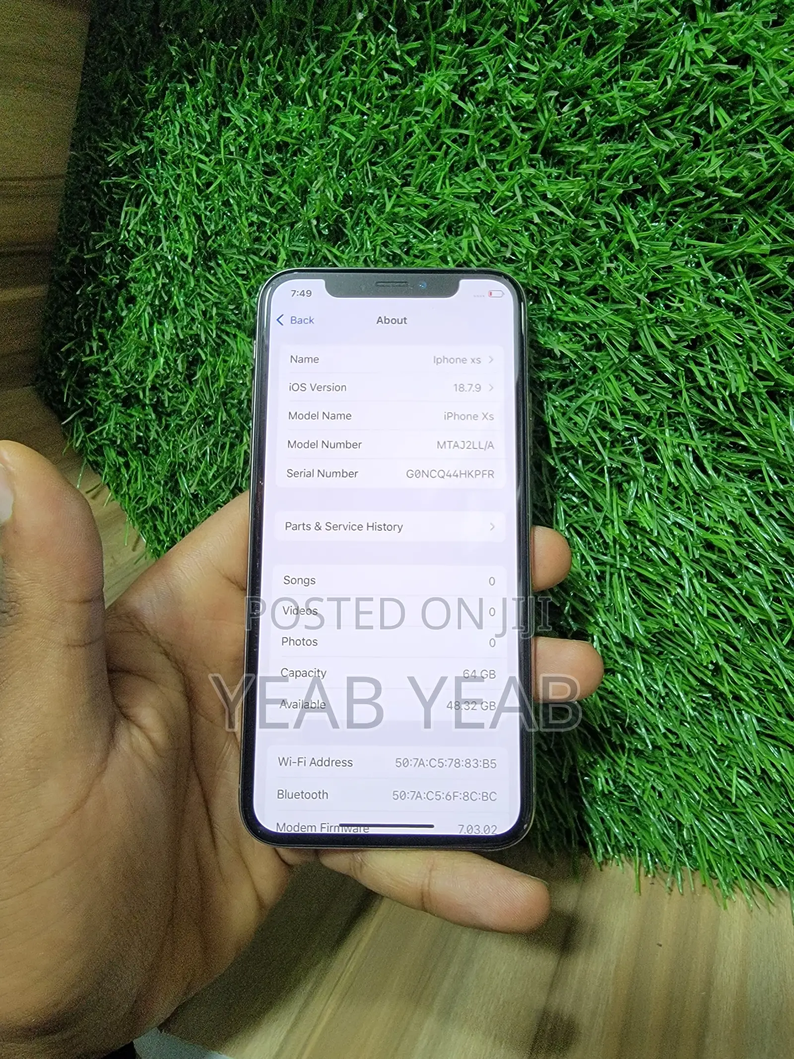 Apple iPhone XS 64 GB Gold