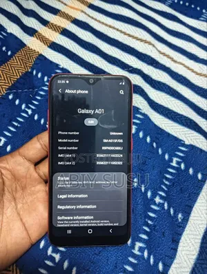 Samsung Galaxy A01 16 GB Red