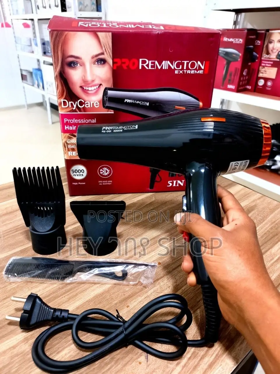 PRO Remington Extreme Hairdryer / የፀጉር ማድረቂያ