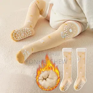 High Knee Baby Crawling Socks
