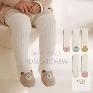 High Knee Baby Crawling Socks