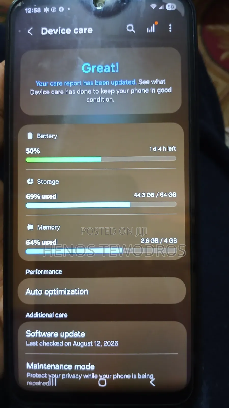 Samsung Galaxy A14 5G 64 GB Black