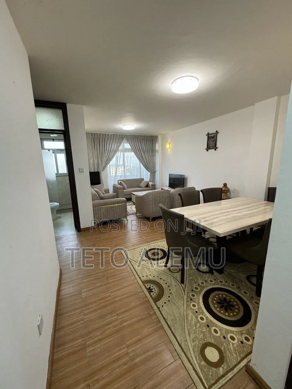 Furnished 3bdrm Apartment in 🏡 የገስት ሀውስ ለኪራይ –, Bole for rent