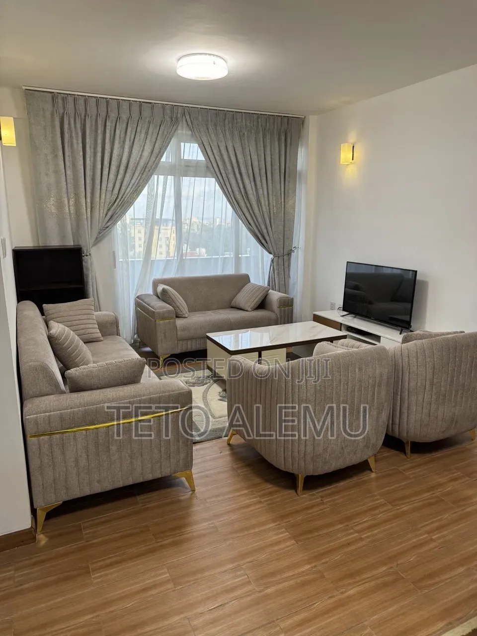 Furnished 3bdrm Apartment in 🏡 የገስት ሀውስ ለኪራይ –, Bole for rent