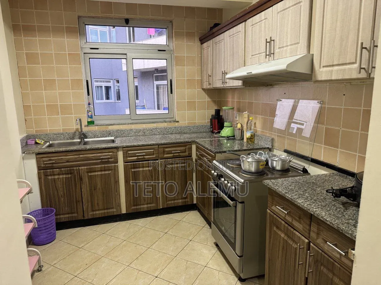 Furnished 3bdrm Apartment in 🏡 የገስት ሀውስ ለኪራይ –, Bole for rent