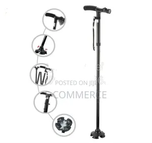 Foldable Multi-Functional Walking Stick