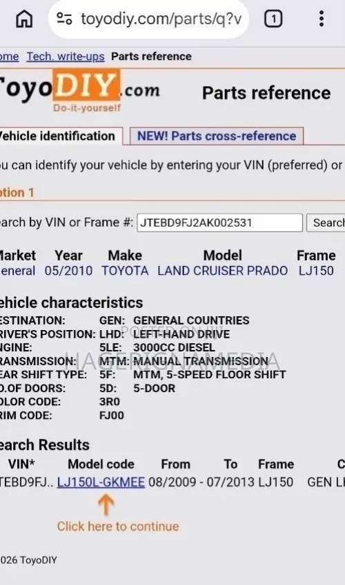 Toyota Land Cruiser Prado 2010 Black