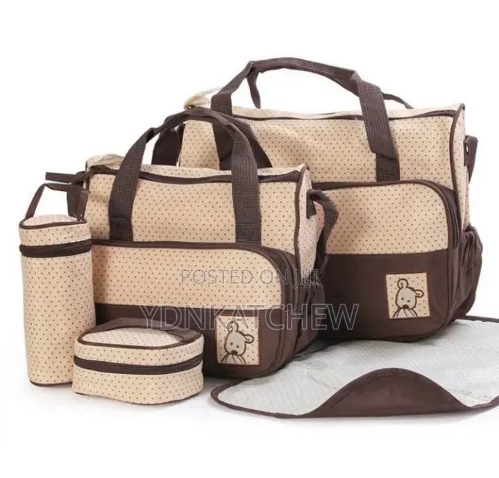 5pcs Baby Daiper Bag Set