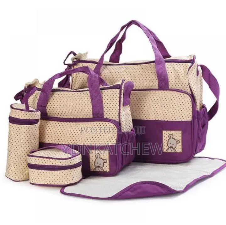 5pcs Baby Daiper Bag Set