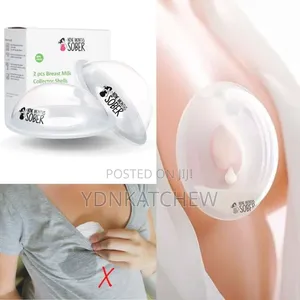 2pcs Wearable Breast Milk Collector Shell