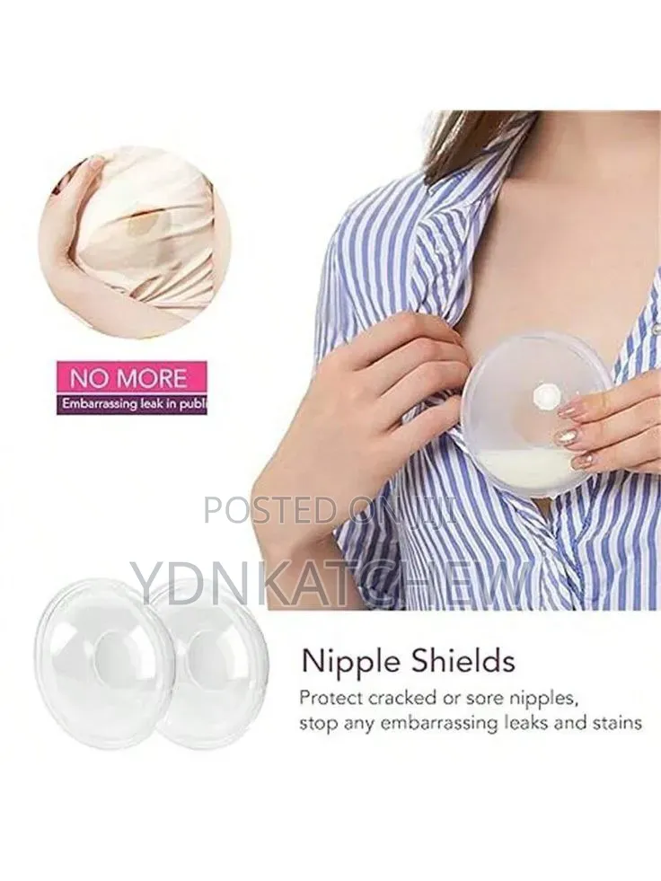 2pcs Wearable Breast Milk Collector Shell