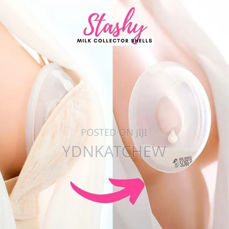 2pcs Wearable Breast Milk Collector Shell