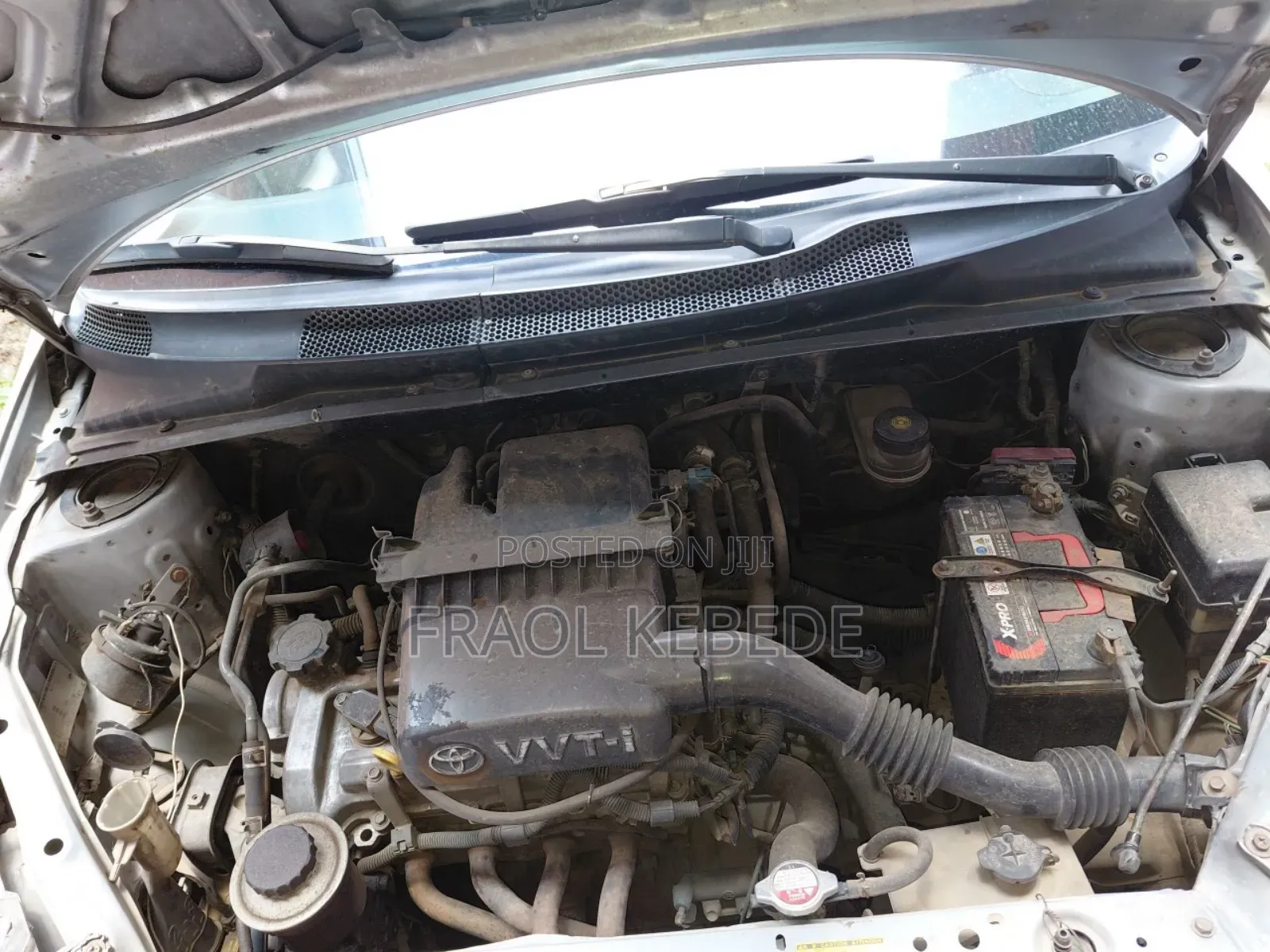 Toyota Vitz 2001 Silver
