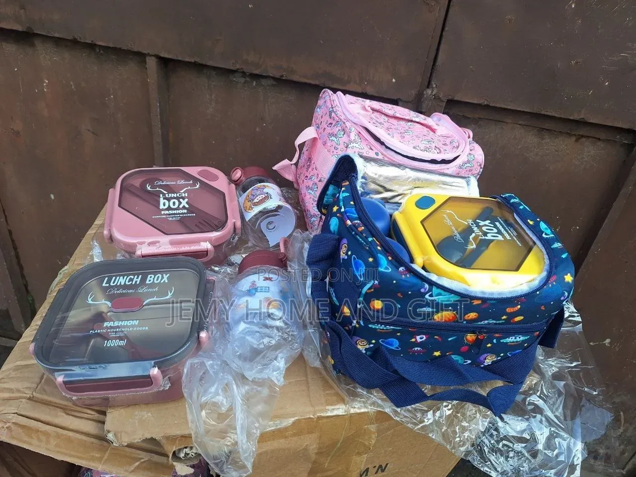 Lunch Box and Bottle