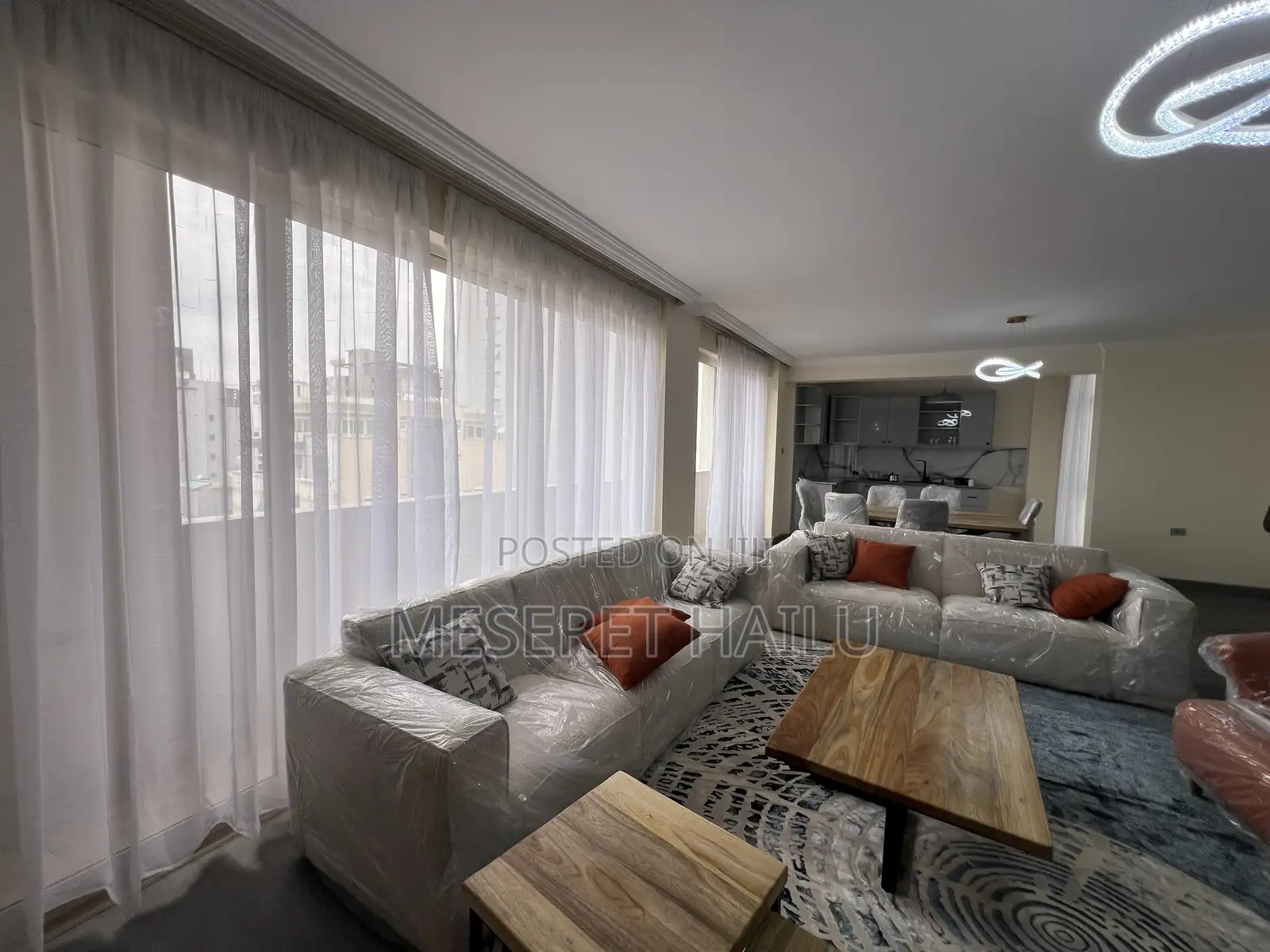 Furnished 3bdrm Apartment in Bola, Bole for rent