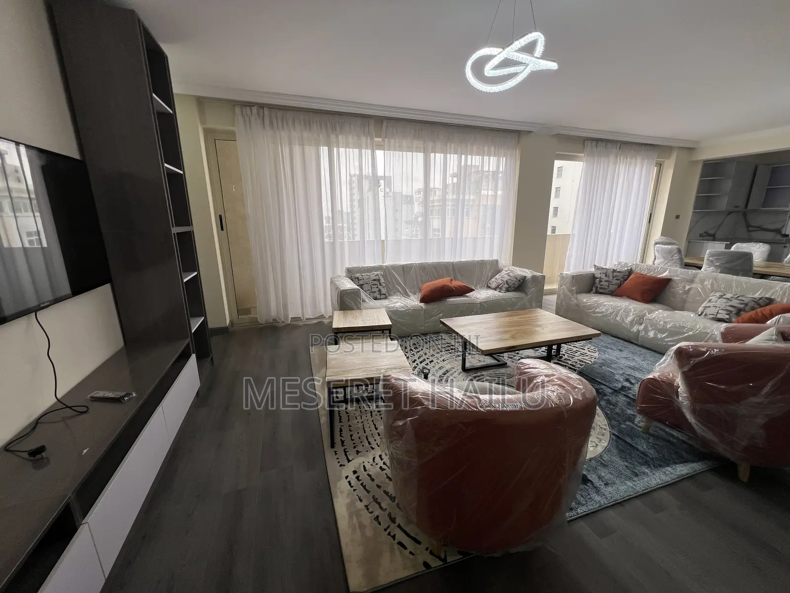 Furnished 3bdrm Apartment in Bola, Bole for rent