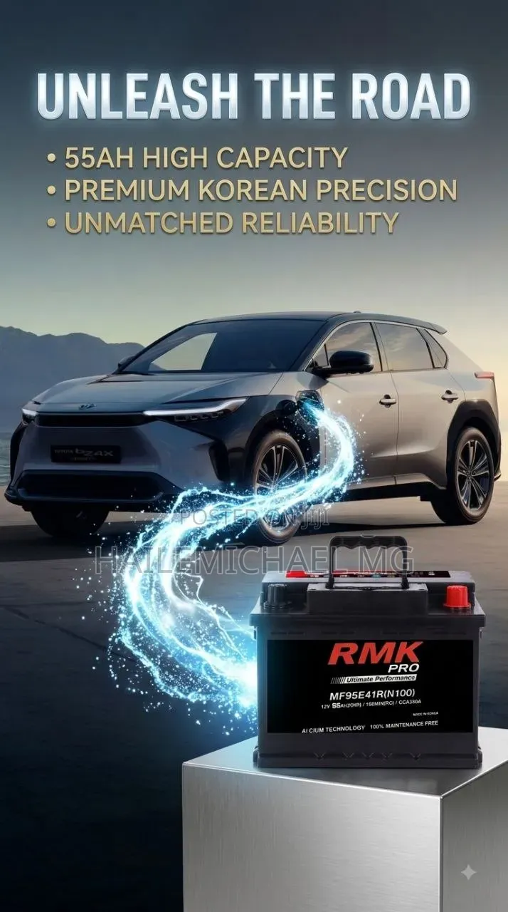 55 Ah Bz4x Car Battery