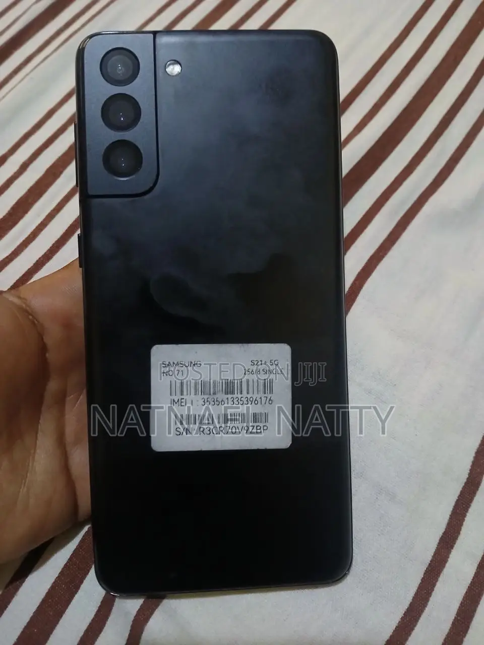 New Samsung Galaxy S21+ 5G 256 GB Black
