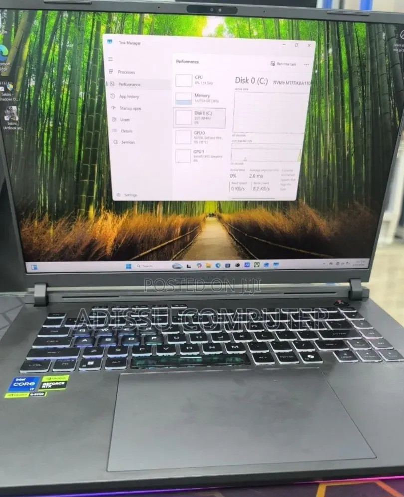 New Laptop Asus ROG Strix G15 16GB Intel Core i7 SSD 1T
