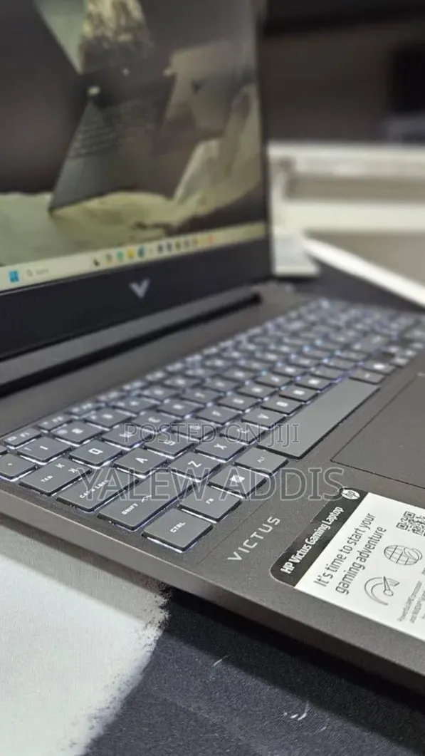 New Laptop HP Victus 15 16GB AMD Ryzen 7 SSD 512GB