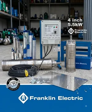 Franklin Submersible Pump 5.5kW (7.5HP) (ከነ Motor Control Panel)