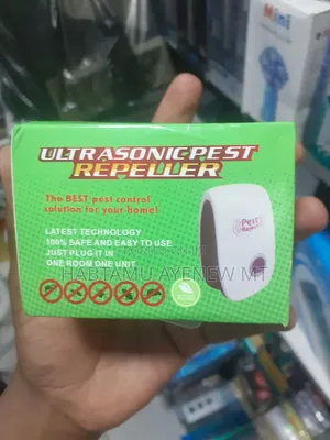Ultrasonic Pest Repeller የአይጥ እና በረሮ ማጥፊያ