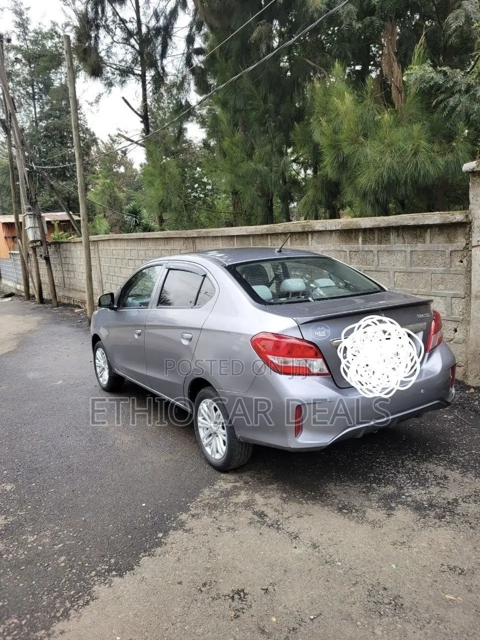 Mitsubishi Attrage 2021 Gray