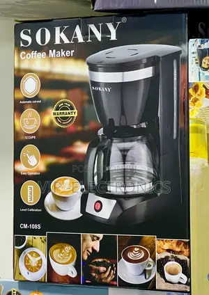 SOKANY Coffee Maker One Year Warranty (100% Original)